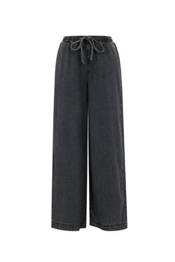 Wide Leg Jeans | Sportief & Casual | 100% Katoen | Blauw &, Verzenden, Nieuw