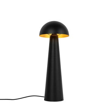Buiten vloerlamp zwart 65 cm - Mushroom, Verzenden, Nieuw, Staal