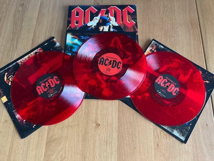 AC/DC - Live At River Plate - 3 LP Red Translucent - 3 x LP, Cd's en Dvd's, Vinyl Singles