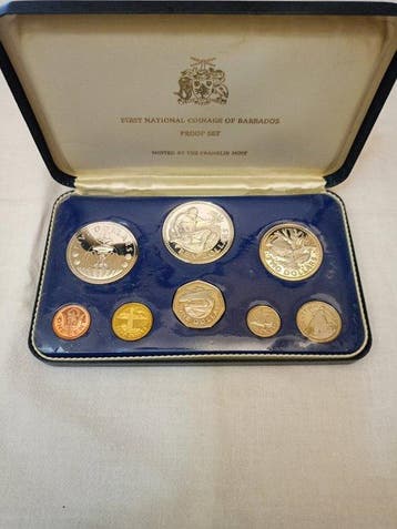 Barbados. Proof Set 1973 (Zonder minimumprijs)