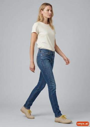 Levis Jeans Dames maat WW24 / L32 Blauw Vintage, Ophalen of Verzenden, Nieuw