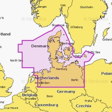 Navionics Waterkaart Platinum+ Regular NPEU077R Denemarken &, Ophalen of Verzenden, Nieuw