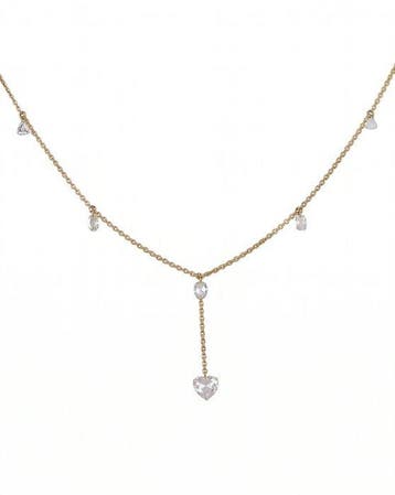 Halsketting - 14 karaat Geel goud - 0.85ct. tw. Diamant, Nieuw