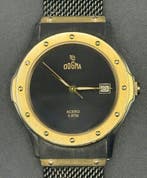 Dogma - Acero Bicolor – Black Dial, Gold Bezel and Milanese, Sieraden, Tassen en Uiterlijk, Horloges | Heren, Nieuw