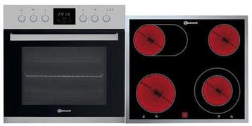 Bauknecht HEKO H300 elektrische oven- en kookplaatset | HVS3, Verzenden, Nieuw