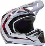 FOX V1 Kairos Wit Rood Crosshelm, Nieuw met kaartje, Overige merken, Heren, Offroadhelm