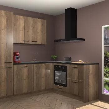 Chocolade Eiken keuken Rabat 120322, Verzenden, Nieuw