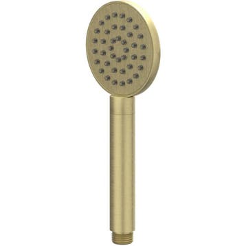 IVY Handdouche Rond 9 cm Satin Spray - Geborsteld Mat Goud, Ophalen of Verzenden, Nieuw