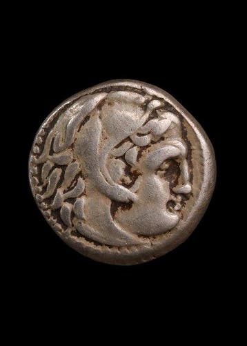 Oud-Grieks Zilver Drachme van Filips III, Antiek en Kunst