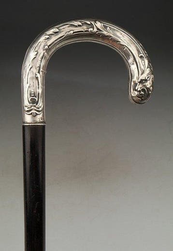 Wandelstok - .950 zilver