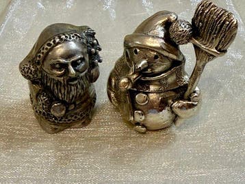 J. Gori - Beeldje - Snowman & Gnome - Florenze (2) - 800