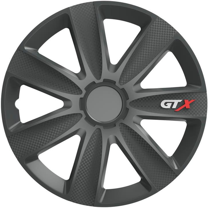 Wieldoppen  GTX Carbon Graphite 13 inch, Auto diversen, Wieldoppen, Verzenden