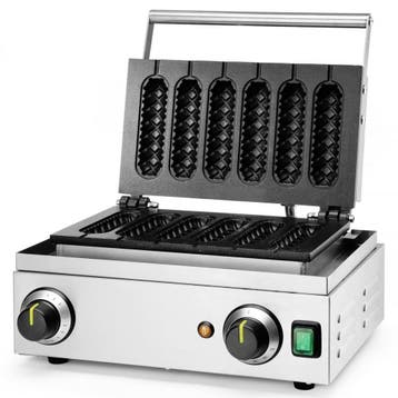 Wafelijzer | Enkel | Corndogs/Lollypopwafels (140mm) |, Verzenden, Nieuw in verpakking