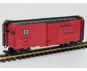 LGB 45910 A.T.S.F. Boxcar The Grand Canyon Line, Gebruikt, Overige typen, Ophalen of Verzenden, LGB