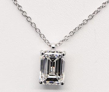 Ketting - 14 karaat Witgoud - 15.60ct. tw. Diamant