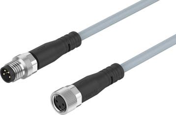Festo Aansluitkabel M8x1 A- gecodeerd Volgens EN 61076-2-104, Verzenden