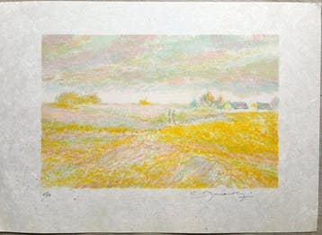Claude Manoukian (1936) - Promenade en campagne