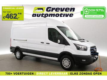 Ford E-Transit 68 kWh L3H3 | Snelladen | SOH 97% | Clima |, Automaat, Wit, Elektrisch, Nieuw