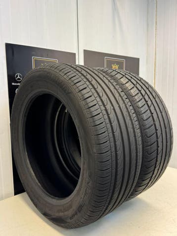 2 stuks 225/55R17 zomerbanden Runway Enduro HP/Tyfoon 6,50mm, Gebruikt, 17 inch, Band(en), Personenwagen
