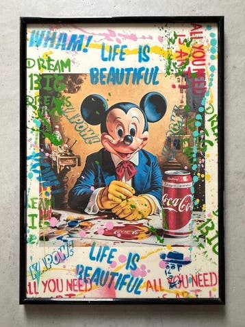 Koen Betjes (1992) - Mickey Mouse the Artist x Street / POP