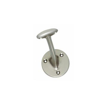 Intersteel Leuninghouder opschroevend vlak zadel - nikkel, Verzenden, Nieuw