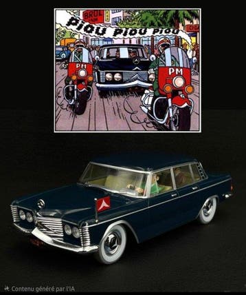 Tintin, Tintin et les Picaros: La Limousine Officielle. 1/24, Boeken, Nieuw