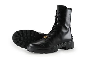 Tods Boots in maat 39 Zwart, Verzenden, Zwart, Overige typen, Zo goed als nieuw