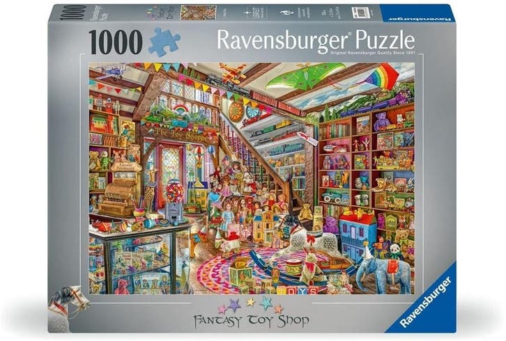 De Fantasie Speelgoedwinkel Puzzel (1000 stukjes) |, Hobby en Vrije tijd, Denksport en Puzzels, Nieuw, Verzenden