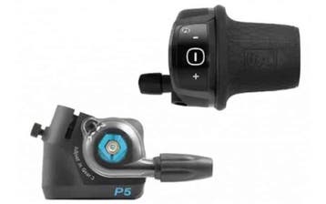 Sunrace twist shifter 5-Speed met clickbox passend op Sram, Fietsen en Brommers, Fietsonderdelen, Verzenden, Nieuw, SunRace