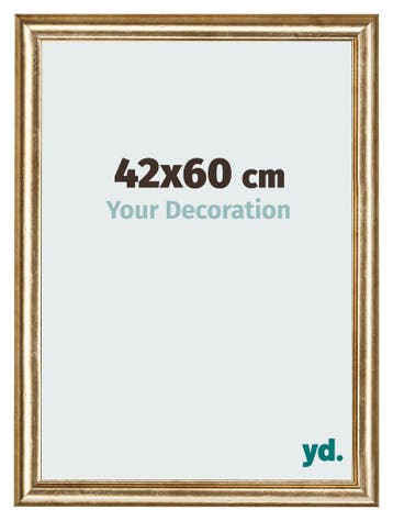 Fotolijst 42x60 cm - Goud Antiek - MDF - Lazio, Verzenden, Nieuw