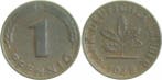 Duitsland Fehlpraegung 1 Pfennig 1948 G Unikat Wertzahl d..., Verzenden