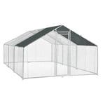 Kippenren Wels buitenren 3x6x2 m donkergroen pro.tec, Dieren en Toebehoren, Verzenden, Nieuw