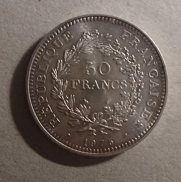 Frankrijk. 50 Francs 1975 Hercule (Zonder minimumprijs)