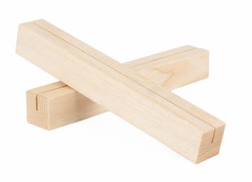 22cm - Houten Kaarthouder / Tafelstandaard / Menukaartho...