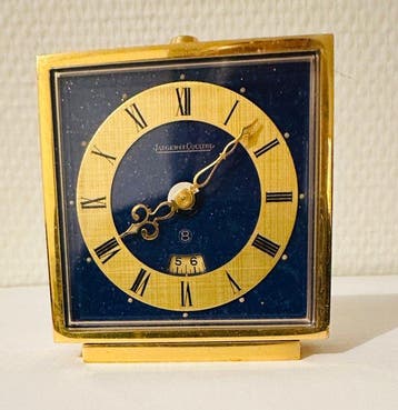 Bureauklok - Jaeger-LeCoultre - Messing, Verguld - 1970-1980