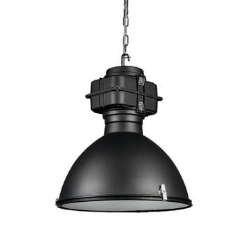Qazqa Smart industriële hanglamp, Ø53cm, zwart, Ophalen of Verzenden, Nieuw in verpakking, Verlichting