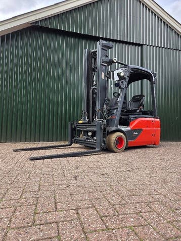 Linde E20L-02 Elektrische Heftruck BJ2020 Triplex Spreider, Linde, Heftruck, Ophalen of Verzenden, 1000 tot 2000 kg