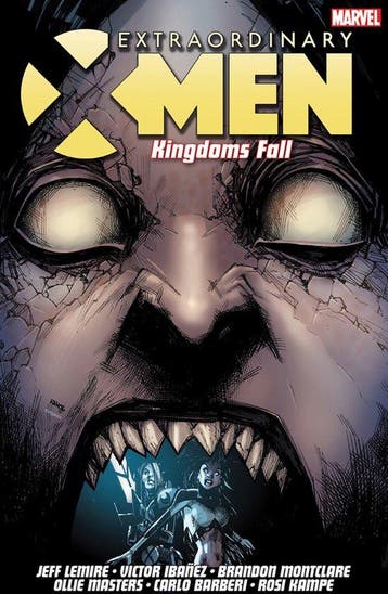 EXTRAORDINARY X-MEN 3 KINGDOMS FALL UK ED - Jeff Lemire, Verzenden, Zo goed als nieuw, Jeff Lemire