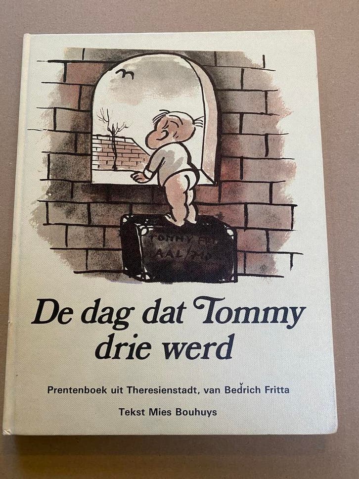 Prentenboek gemaakt in Concentratiekamp Theresienstadt, Boeken, Prentenboeken en Plaatjesalbums, Prentenboek, Gelezen, Ophalen of Verzenden