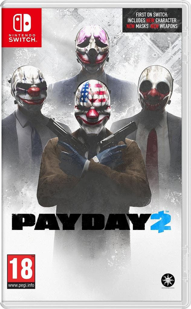 Switch Payday 2, Spelcomputers en Games, Spelcomputers | Nintendo Switch, Zo goed als nieuw, Verzenden