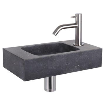 Differnz fonteinset bombai black - natuursteen - kraan, Verzenden, Nieuw