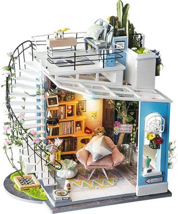 Robotime Doras Loft met LED licht Knutselen Miniatuur bo..., Verzenden, Nieuw