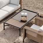 *WOONWINKEL* Brafab Shell Rotan Loungeset Tafel Aluminium, Verzenden, Nieuw