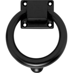 Intersteel deurklopper rond 107mm mat zwart, Verzenden, Nieuw
