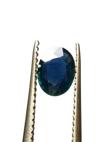 Saffier - 1.18 ct - Antwerp Laboratory for Gemstone Testing, Nieuw