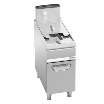 GGM Gastro | Gasfriteuse - 20 liter - 17,5 kW - met |, Witgoed en Apparatuur, Frituurpannen, Verzenden, Nieuw