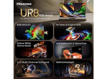 Hisense - RGB MINI LED 70-79 Ultra HD 4K TV - 75 inch, Overige merken, Verzenden, Nieuw, 100 cm of meer