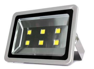 LED Bouwlamp Geel - 300 Watt, Ophalen of Verzenden, Nieuw, 200 tot 500 watt, Lamp met armatuur
