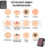 2dekans | LIROMA® Roodlichttherapie - 2 Golflengten - Timer, Ophalen of Verzenden, Zo goed als nieuw