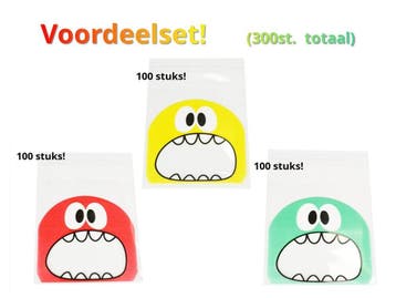 Tanden zakjes, 3x 100 stuks, Ophalen of Verzenden, Nieuw